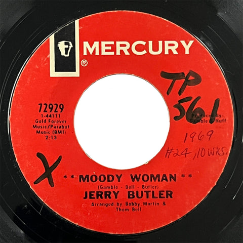 Jerry Butler - Moody Woman