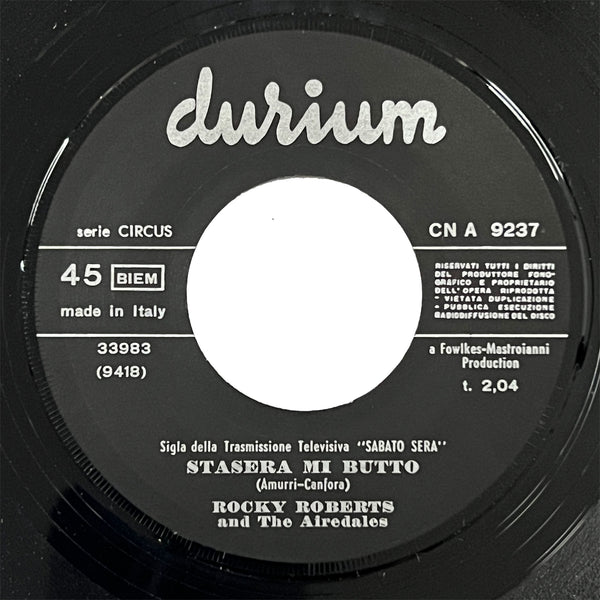 Rocky Roberts - Just Because Of You (Italian)