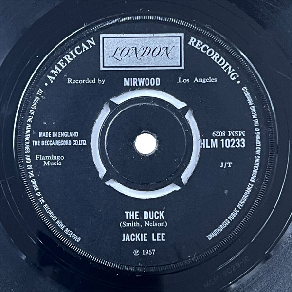 Jackie Lee - The Duck (UK)
