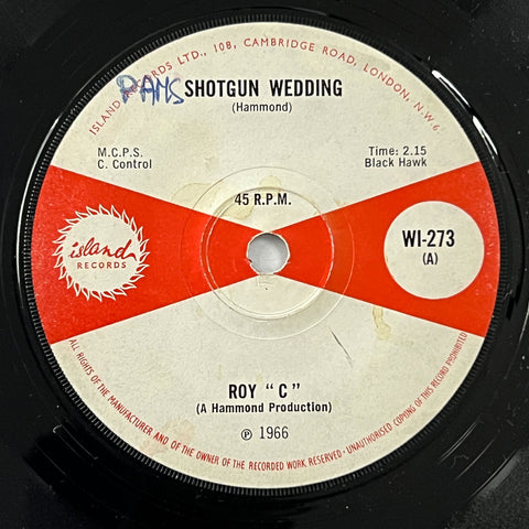 Roy C - Shotgun Wedding (UK)