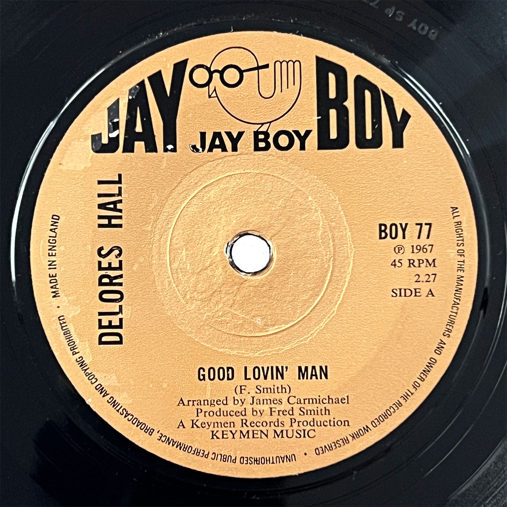 Delores Hall - Good Lovin' Man (UK)
