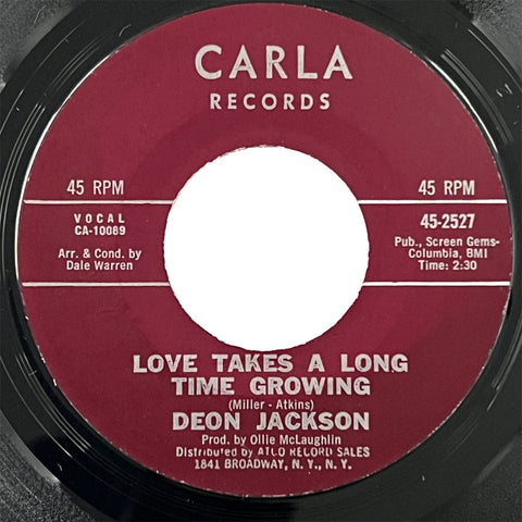 Deon Jackson - Love Takes A Long Time Growing