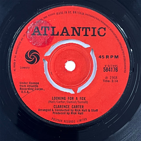 Clarence Carter - Looking For A Fox (UK)