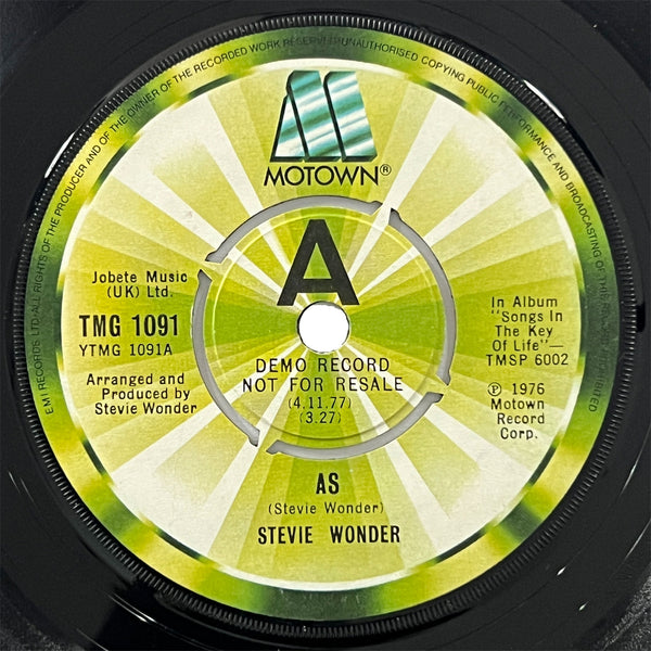 Stevie Wonder - As (UK) (promo)