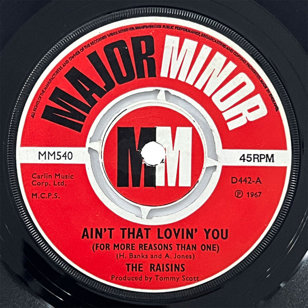 Raisins - Ain't That Loving You (UK)
