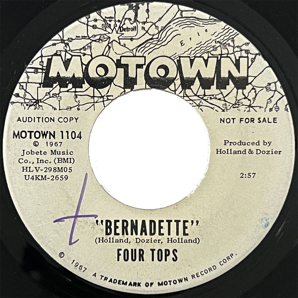 Four Tops - Bernadette (promo)