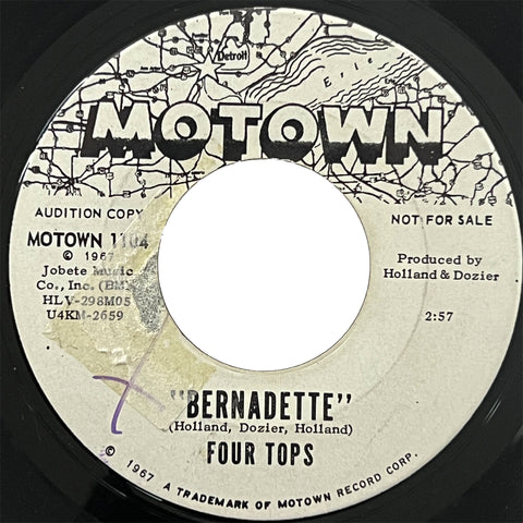 Four Tops - Bernadette (promo)