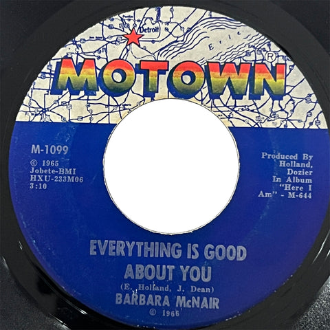 Barbara McNair - Everything Is Good About You