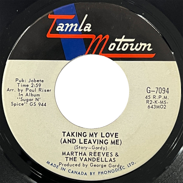Martha Reeves and Vandellas - Heartless (Canada)