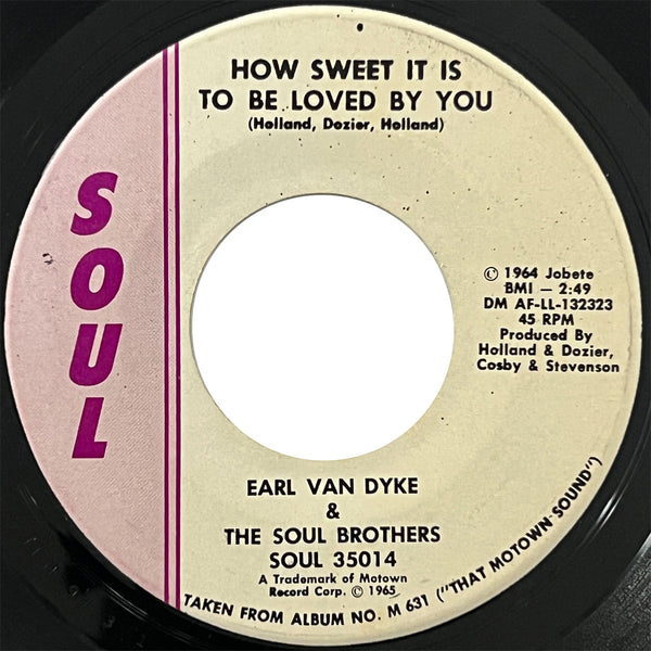 Earl Van Dyke - I Can't Help Myself