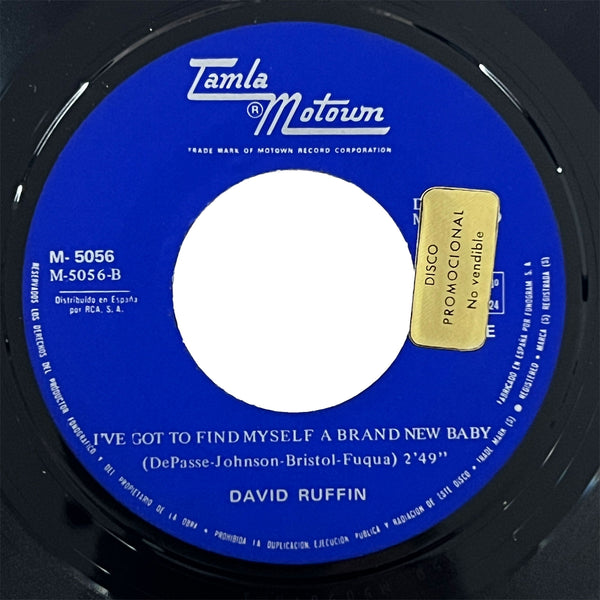 David Ruffin - I've Got To Find Myself A Brand New Baby (Spain)