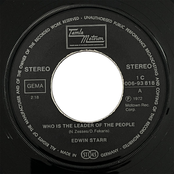 Edwin Starr - Don't Tell Me I'm Crazy (German)