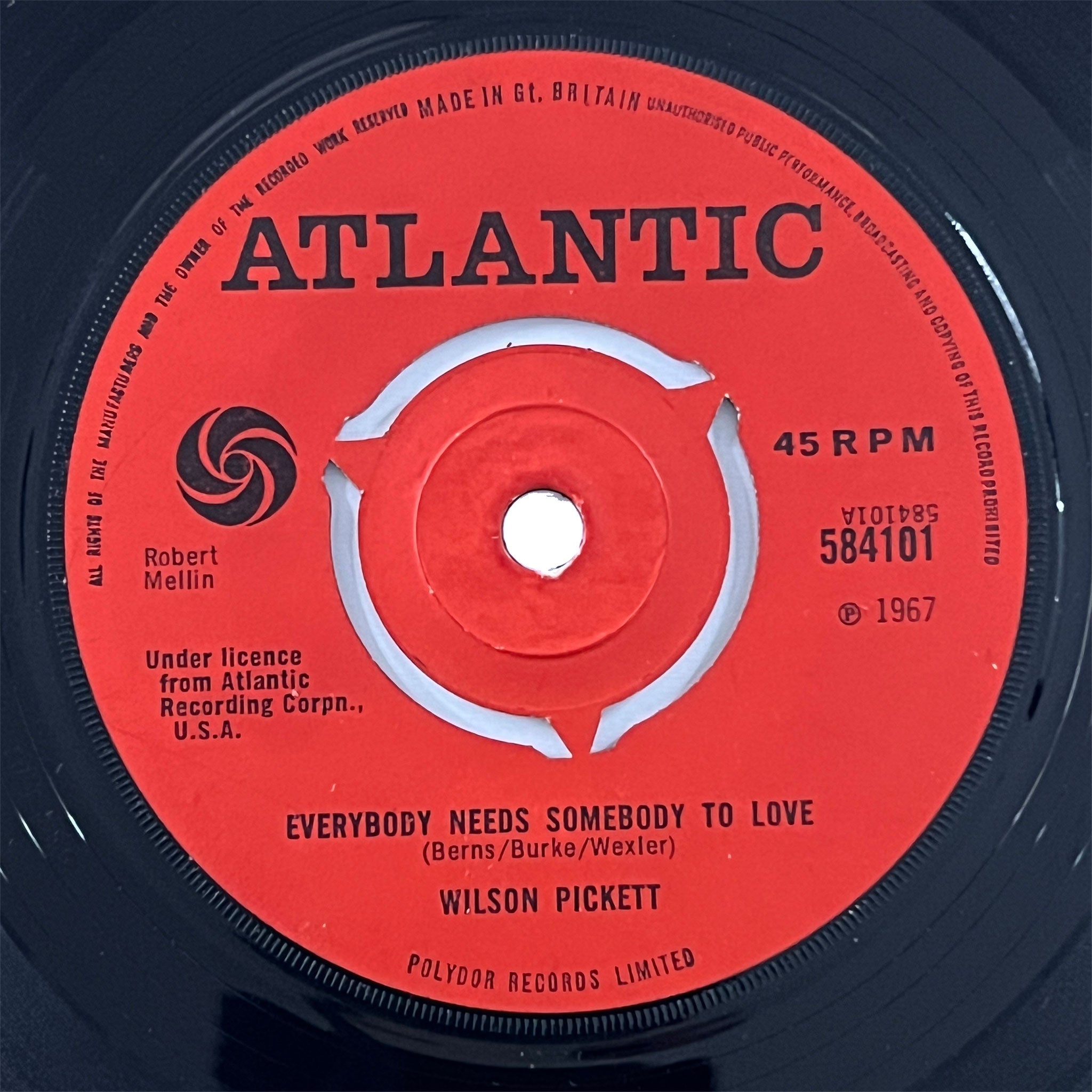Wilson Pickett - Everybody Needs Somebody To Love (UK)