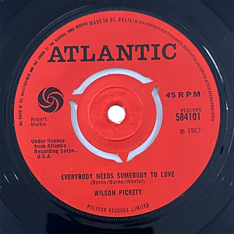 Wilson Pickett - Everybody Needs Somebody To Love (UK)