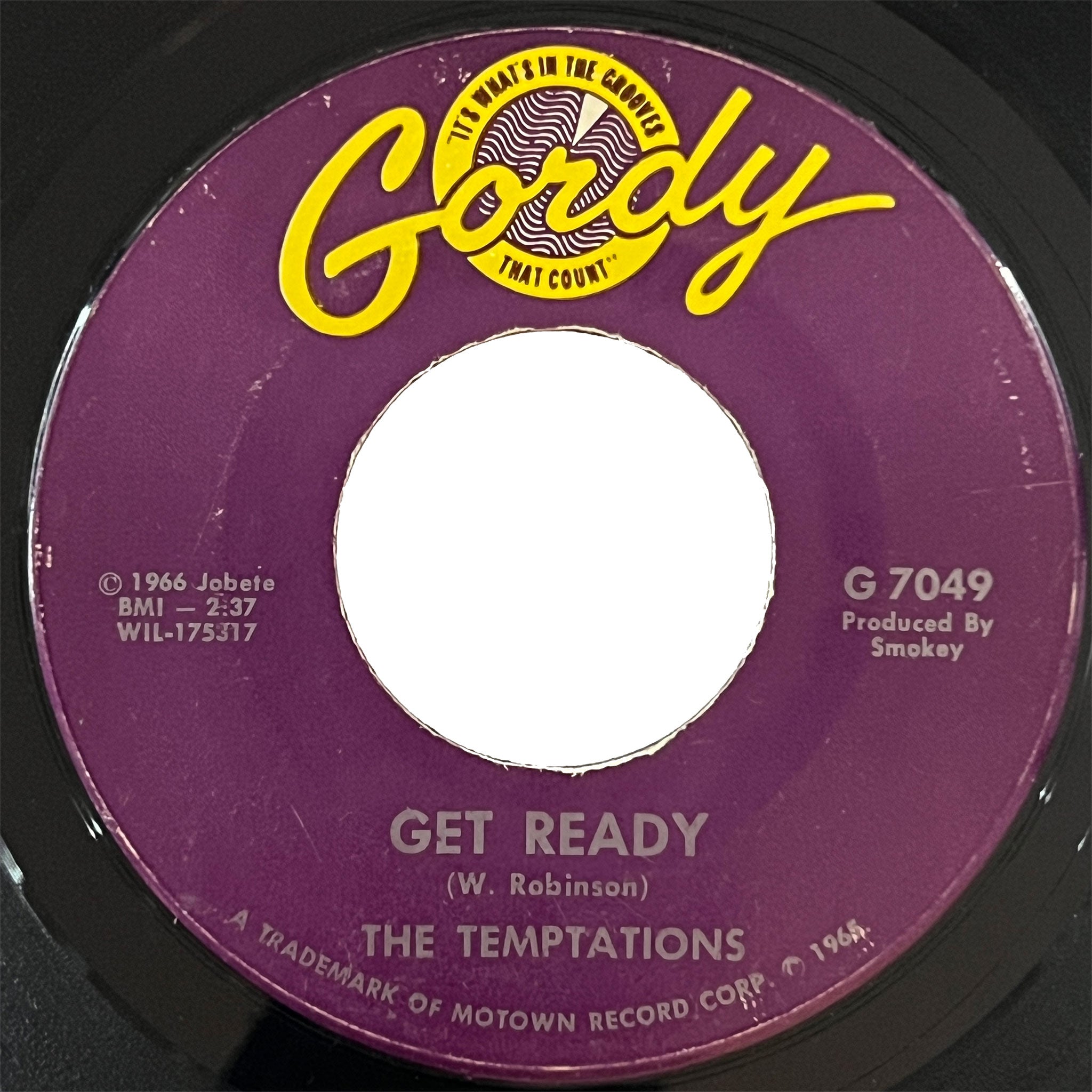 Temptations - Get Ready