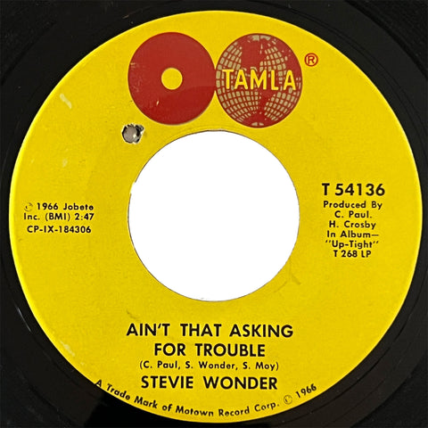 Stevie Wonder - Ain't That Asking For Trouble