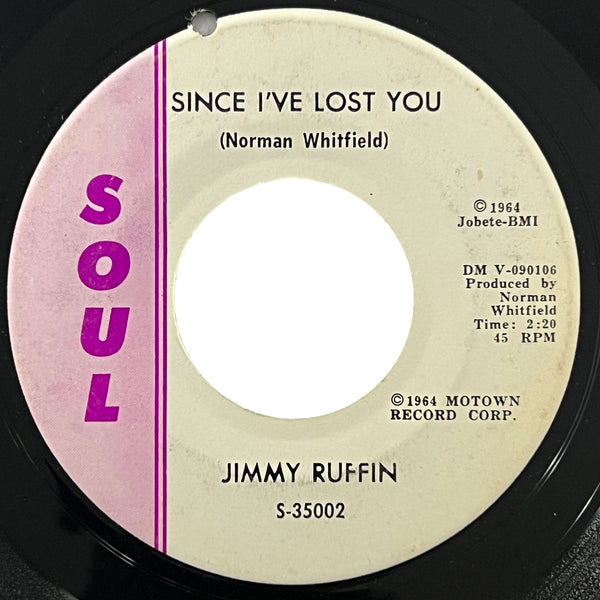 Jimmy Ruffin - Since I've Lost You
