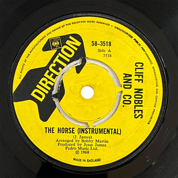 Cliff Nobles - Love Is All Right / The Horse (UK)