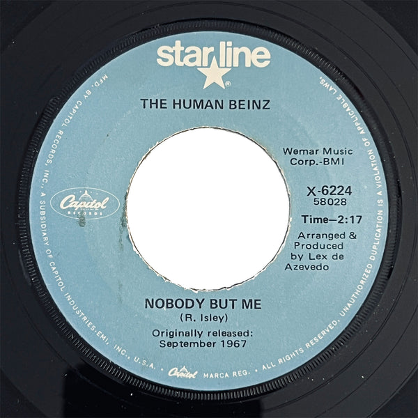 Human Beinz - Nobody But Me