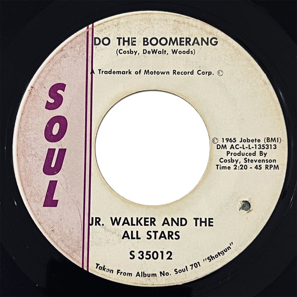 Jr Walker and The All Stars - Do The Boomerang