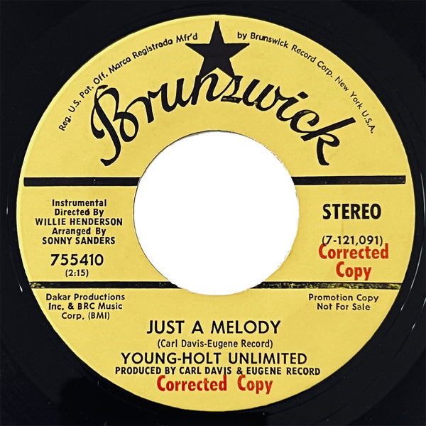Young Holt Unlmited - Just A Melody (promo)