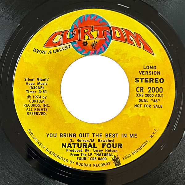Natural Four - You Bring Out The Best In Me (promo)