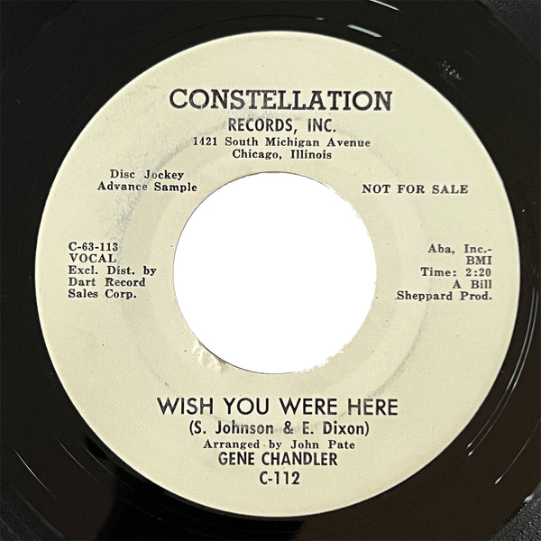 Gene Chandler - Think Nothing About It (promo)