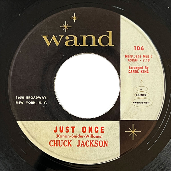 Chuck Jackson - I Don't Want To Cry (black/white)