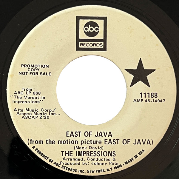 Impressions - East of Java (promo)