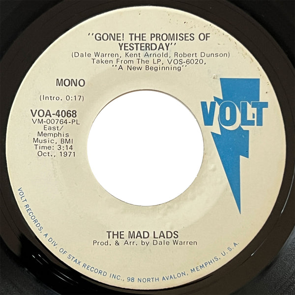 Mad Lads - Gone! The Promises Of Yesterday (promo)