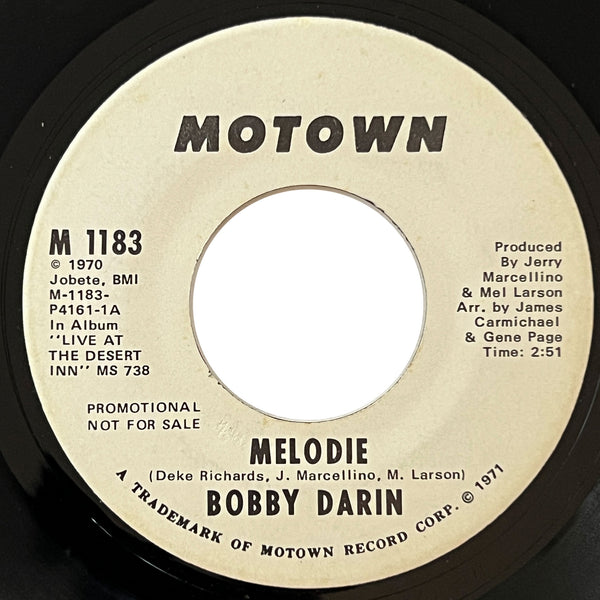 Bobby Darin - Melodie (promo)