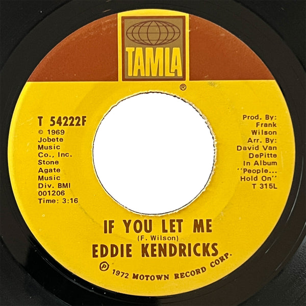 Eddie Kendricks - If You Let Me