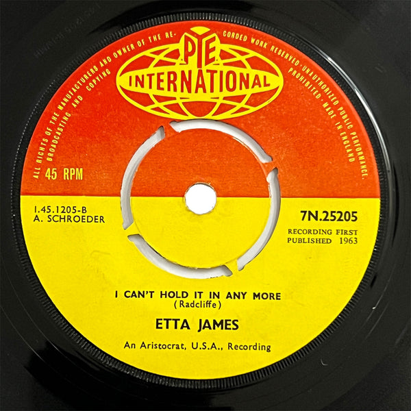 Etta James  - Pushover (UK)
