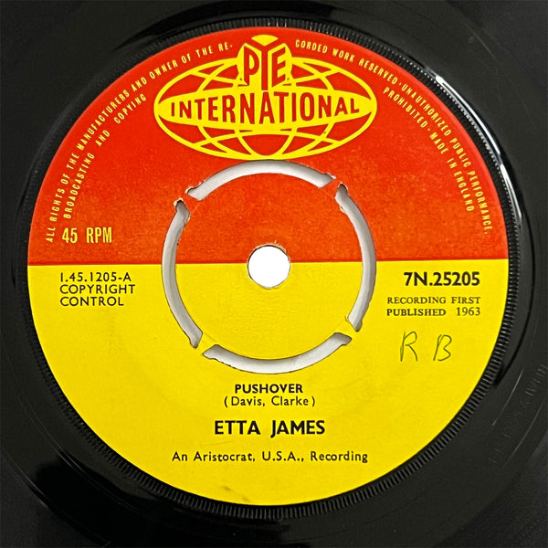 Etta James  - Pushover (UK)
