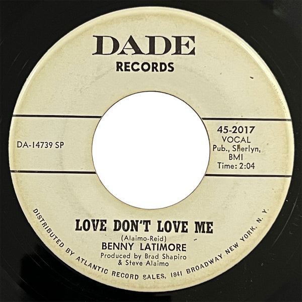 Benny Latimore - Love Don't Love Me (Copypromo)