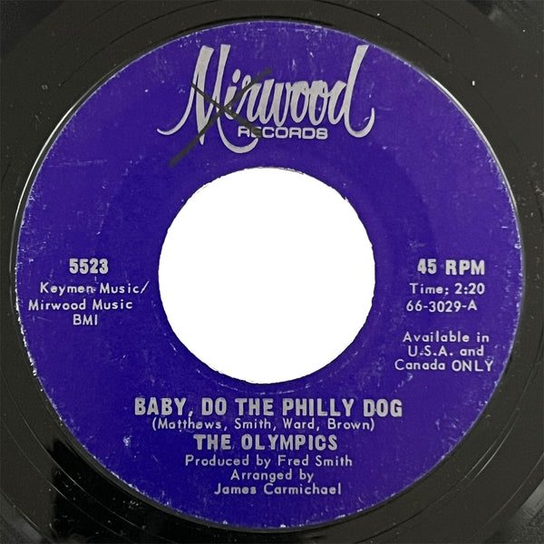 Olympics - Baby, Do The Philly Dog