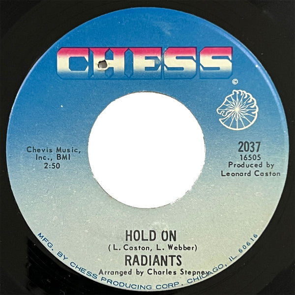 Radiants - Hold On / I'm Glad I'm The Loser