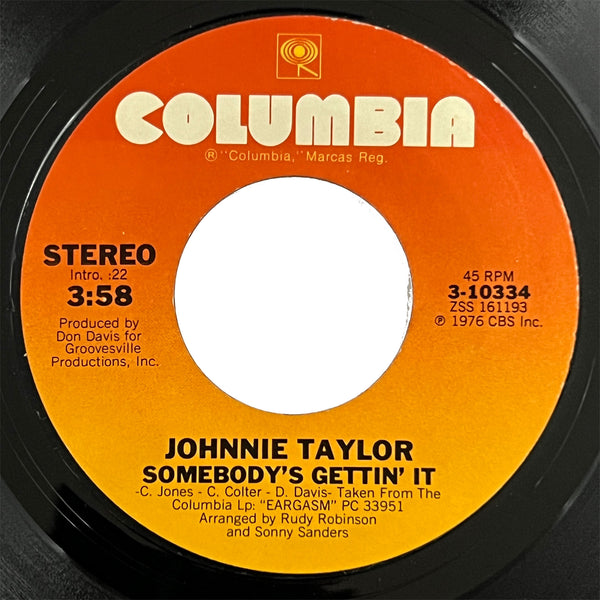 Johnnie Taylor - Please Don't Stop (That Song From Playing)