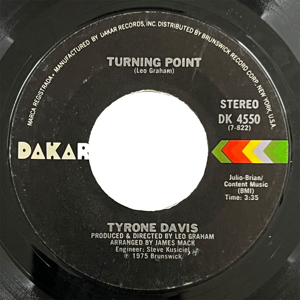 Tyrone Davis - Turning Point