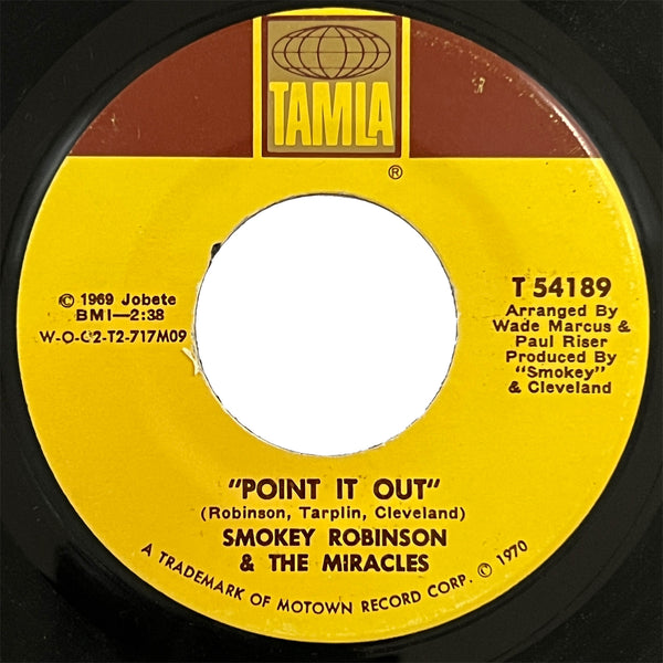 Miracles - Point It Out