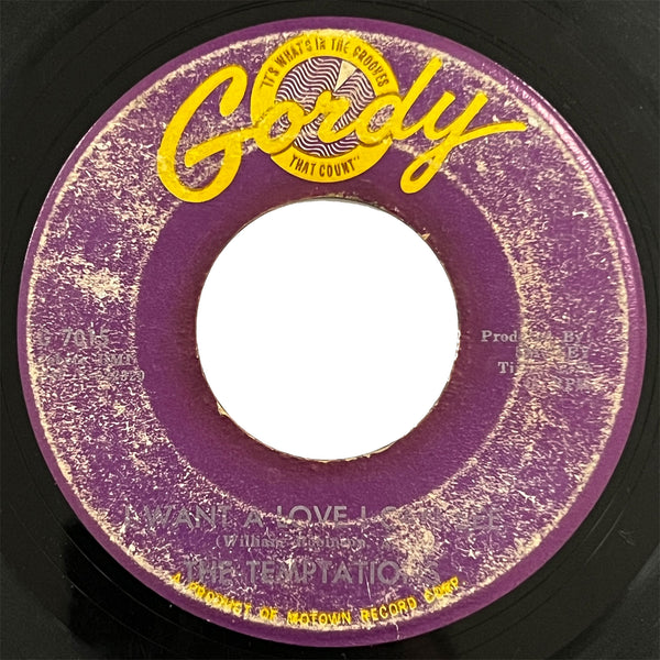 Temptations - I Want A Love I Can See