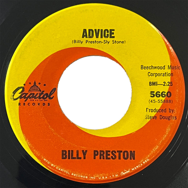 Billy Preston - Advice / Midnight Hour