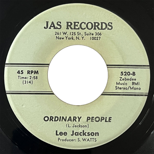 Lee Jackson - Ordinary People