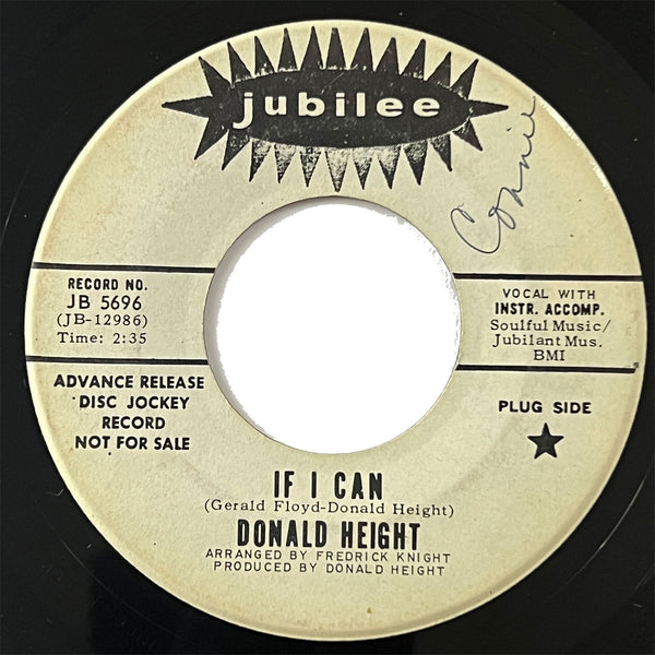 Donald Height - If It Ain't Clean