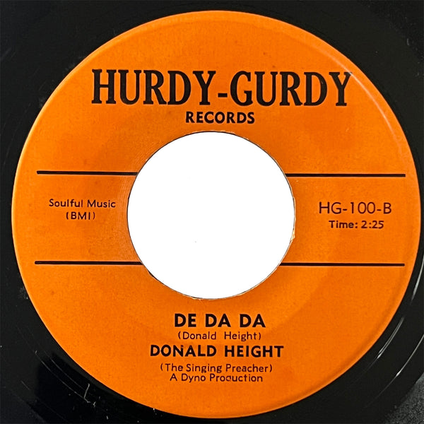 Donald Height - De Da Da