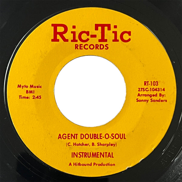 Edwin Starr - Agent Double O Soul (yellow w/ red text)