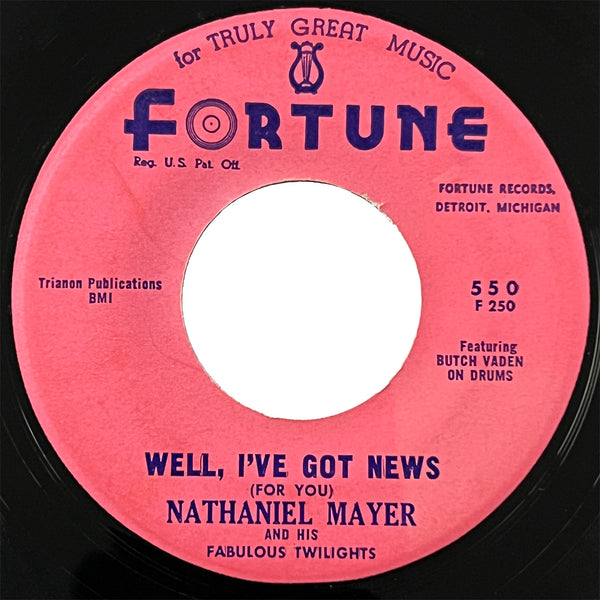 Nathaniel Mayer - Well, I've Got News