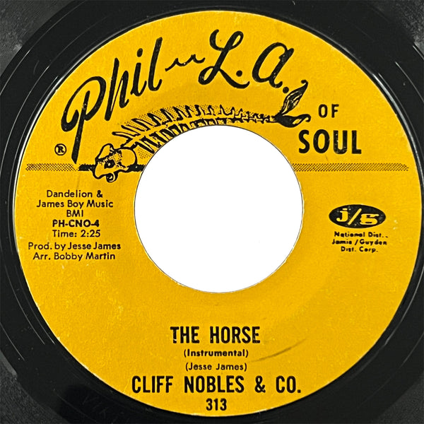 Cliff Nobles - Love Is All Right / The Horse (styrene)