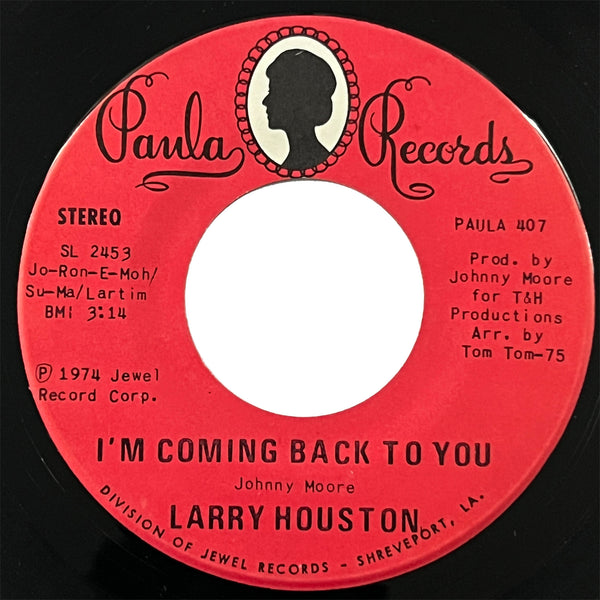 Larry Houston - I'm Coming Back To You