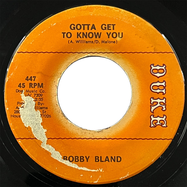 Bobby Bland - Gotta Get To Know You